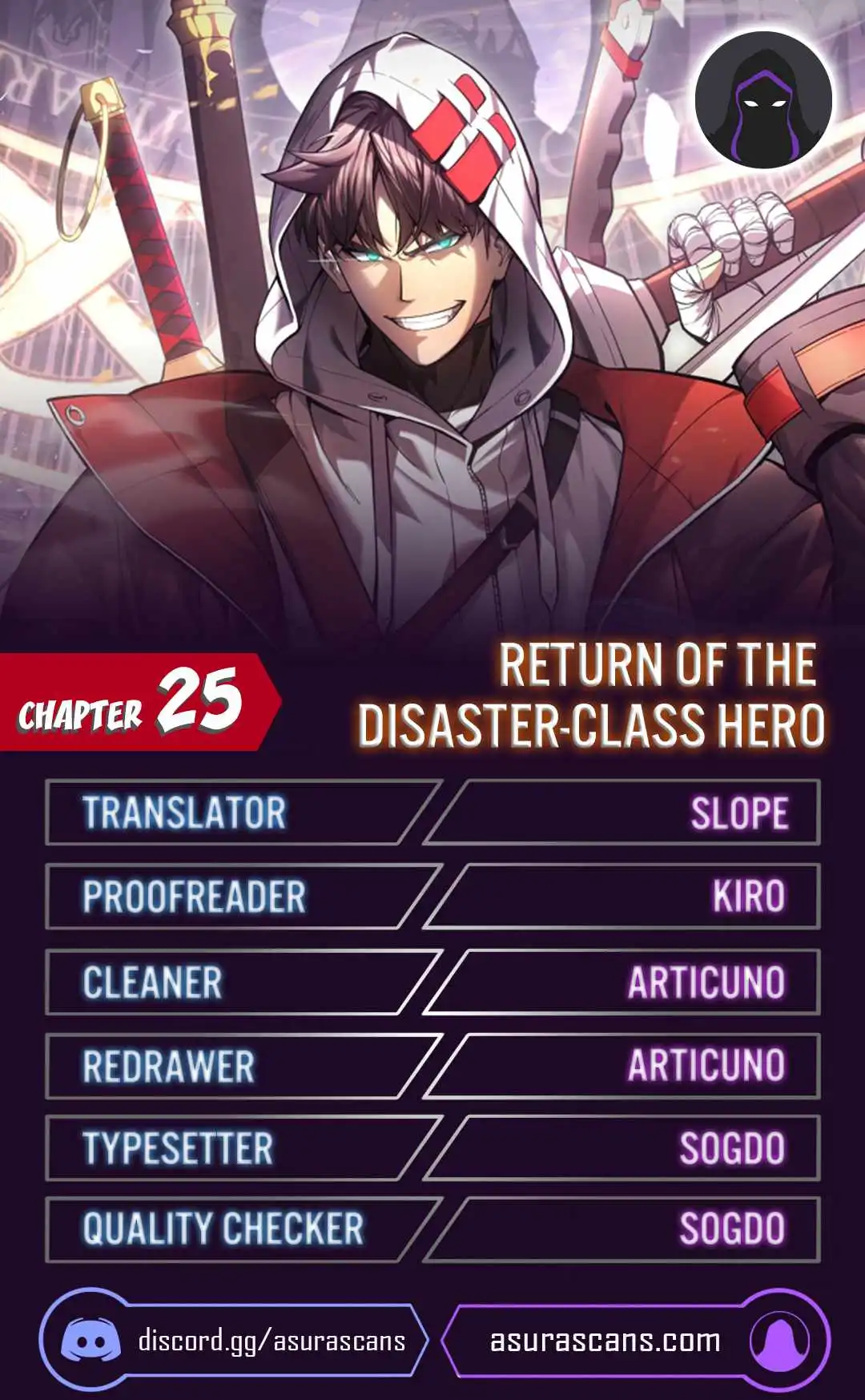 The Return of the Disaster-Class Hero Chapter 25