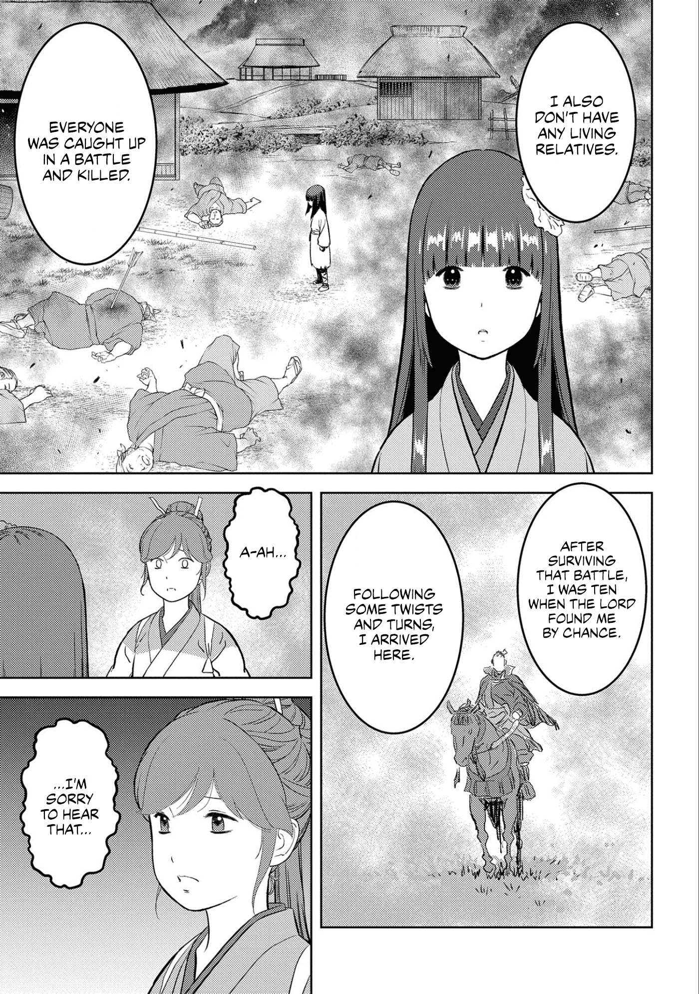 Sengoku Komachi Kuroutan: Noukou Giga Chapter 58