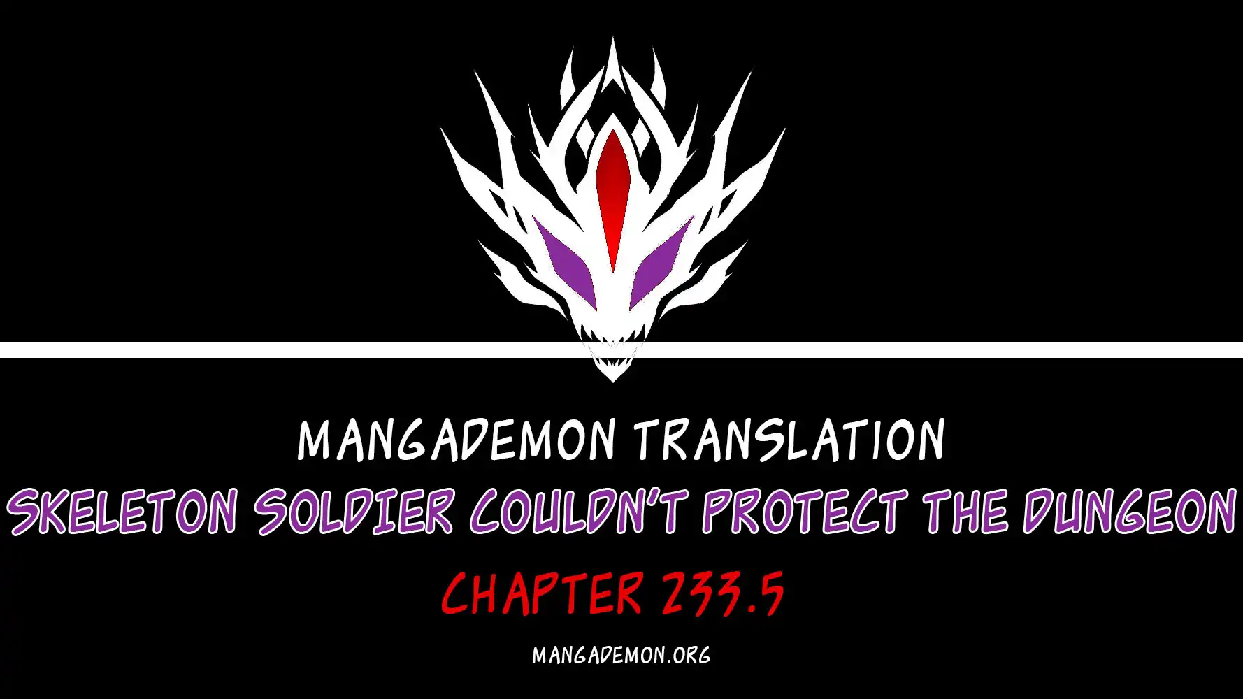 Skeleton Soldier Chapter 233.5