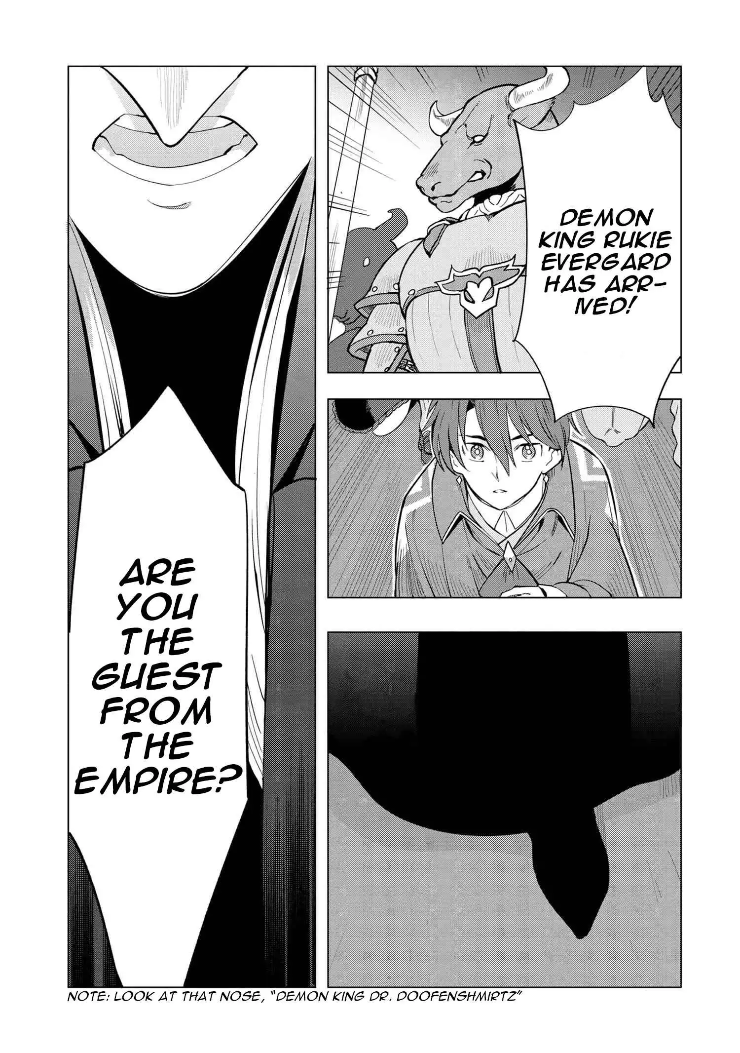 Souzou Renkinjutsushi wa Jiyuu wo Ouka suru: Kokyou wo Tsuihou saretara, Maou no Ohizamoto de Chouzetsu Kouka no Magic Item Tsukuri-houdai ni Narimashita Chapter 2.1