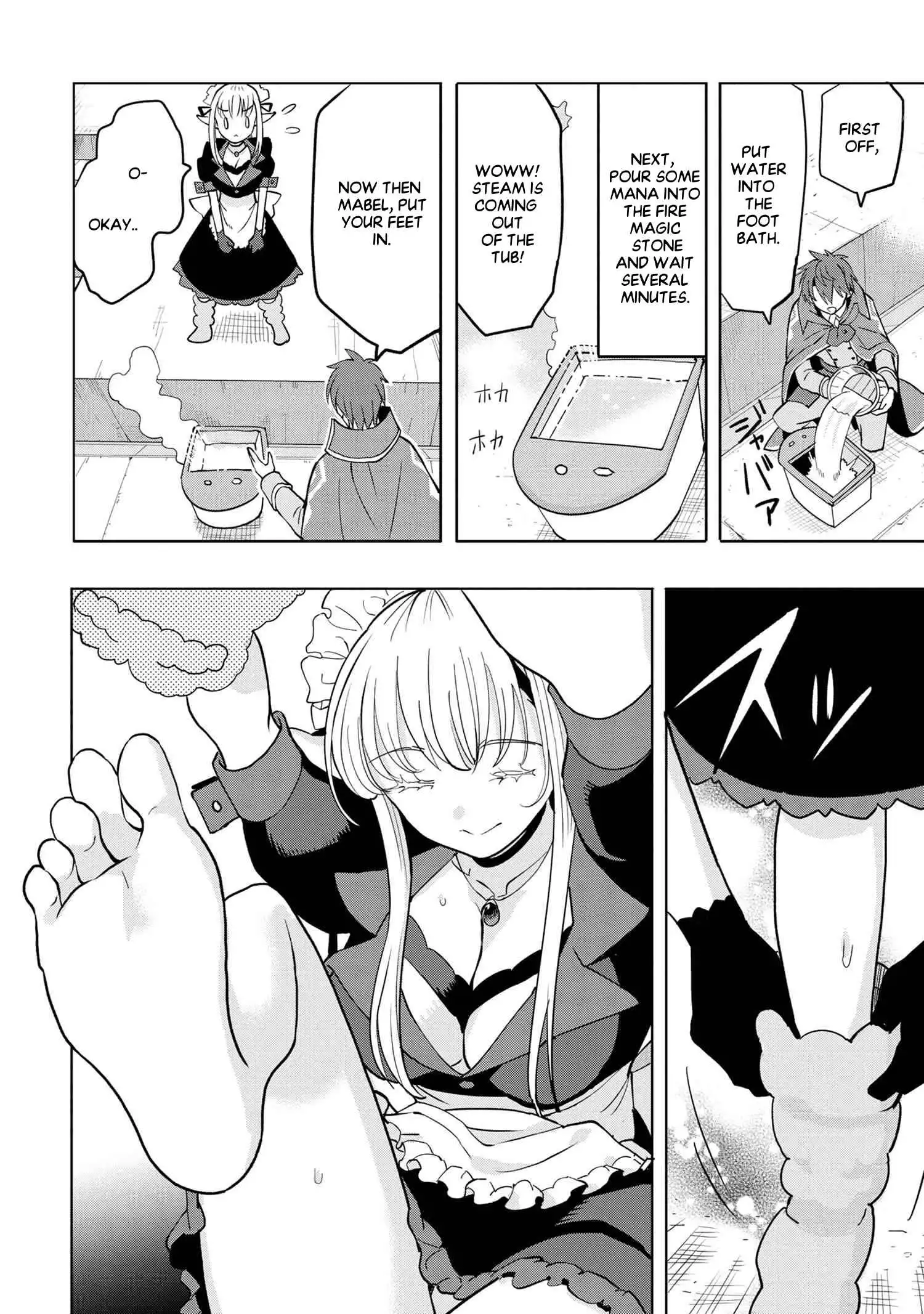 Souzou Renkinjutsushi wa Jiyuu wo Ouka suru: Kokyou wo Tsuihou saretara, Maou no Ohizamoto de Chouzetsu Kouka no Magic Item Tsukuri-houdai ni Narimashita Chapter 3.3