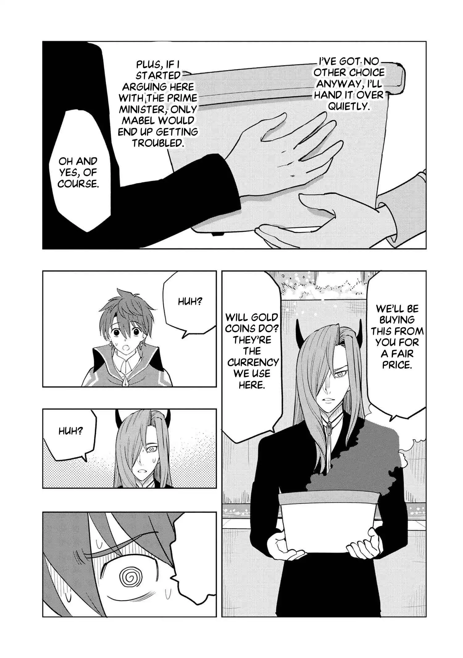 Souzou Renkinjutsushi wa Jiyuu wo Ouka suru: Kokyou wo Tsuihou saretara, Maou no Ohizamoto de Chouzetsu Kouka no Magic Item Tsukuri-houdai ni Narimashita Chapter 3.4