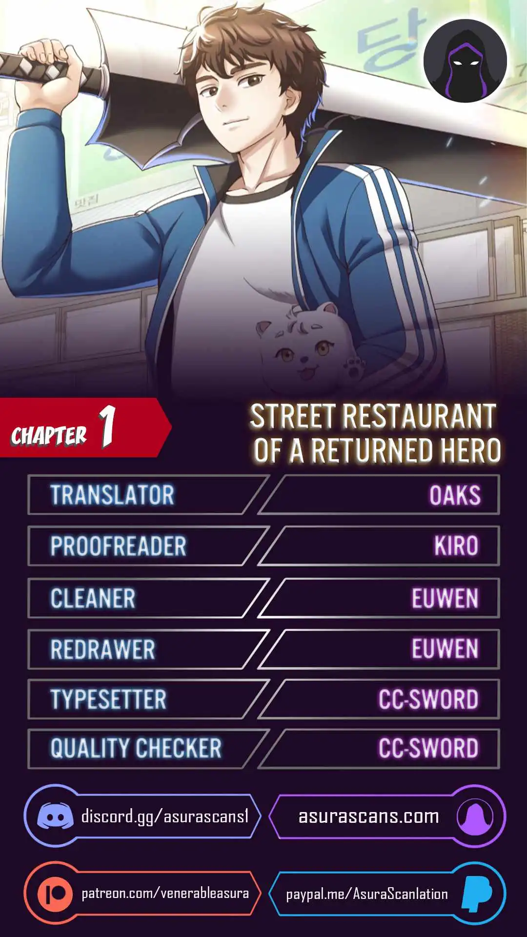 Street Restaurant of a Returned Hero Chapter 1
