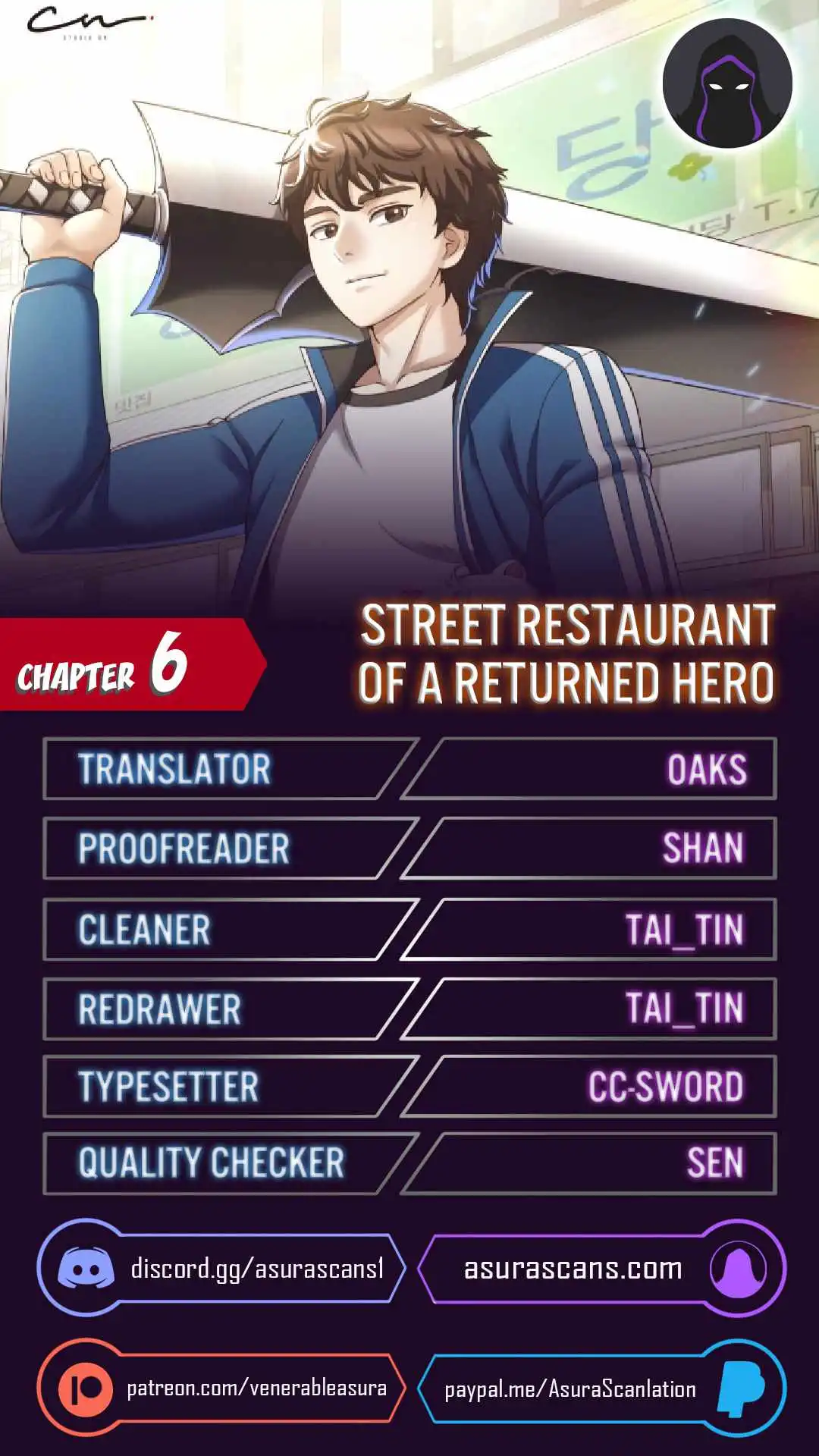 Street Restaurant of a Returned Hero Chapter 6