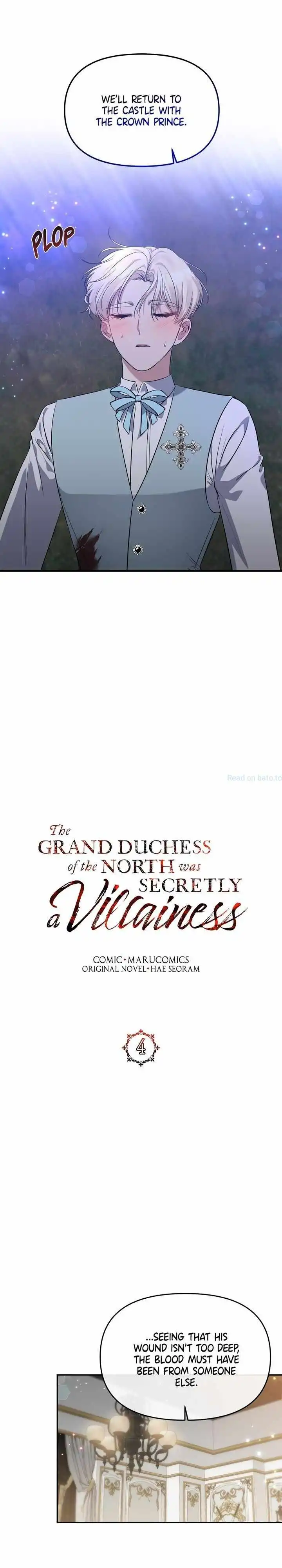 The Grand Duchess of the North Was Secretly a Villainess Chapter 4