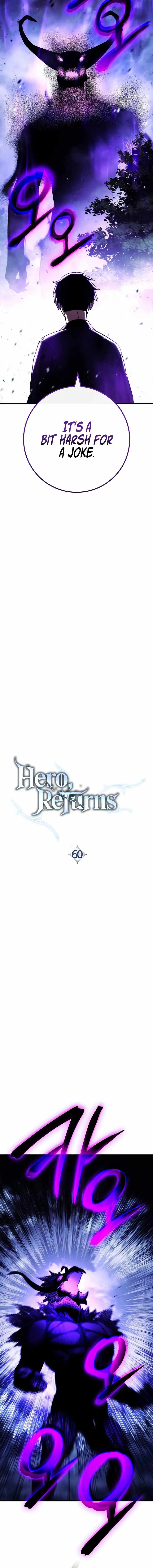 The Hero Returns Chapter 60