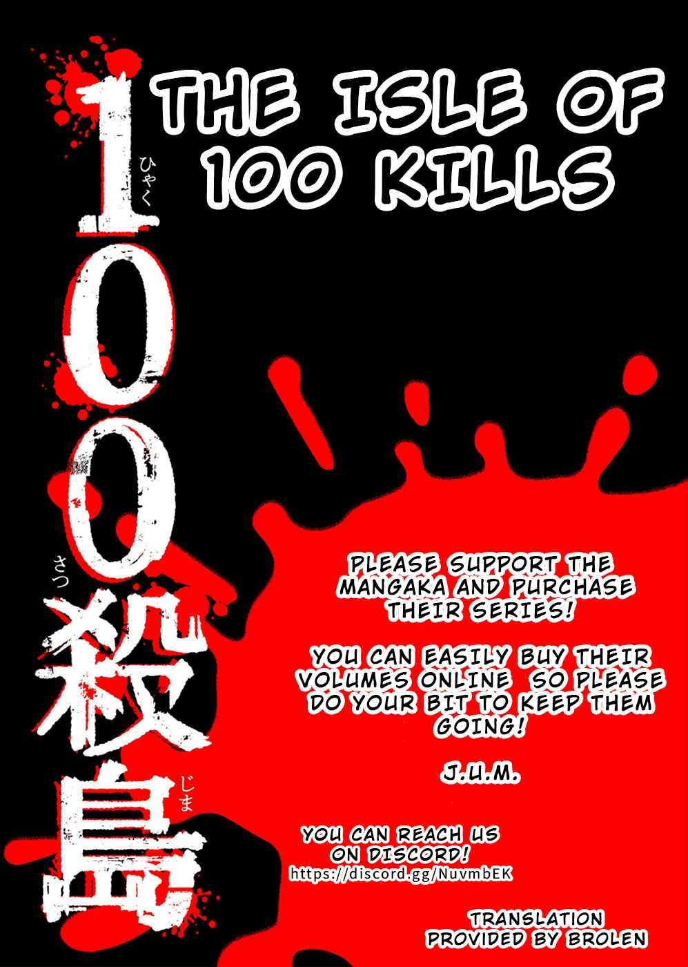 The Isle of 100 Kills Chapter 100