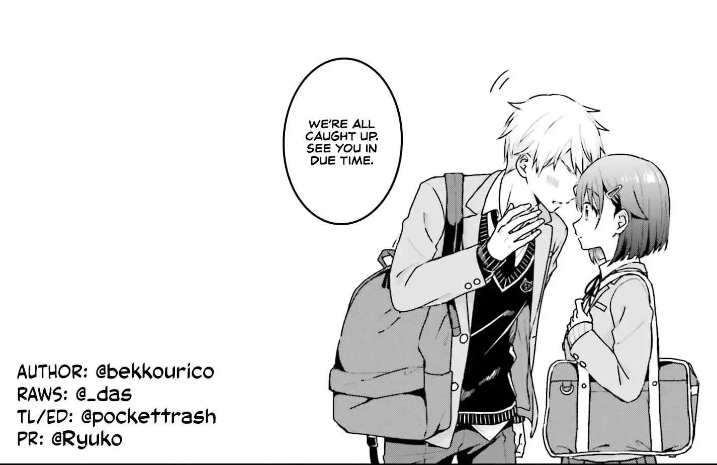 The Quiet Komori-san and the Loud Oobayashi-kun Chapter 18