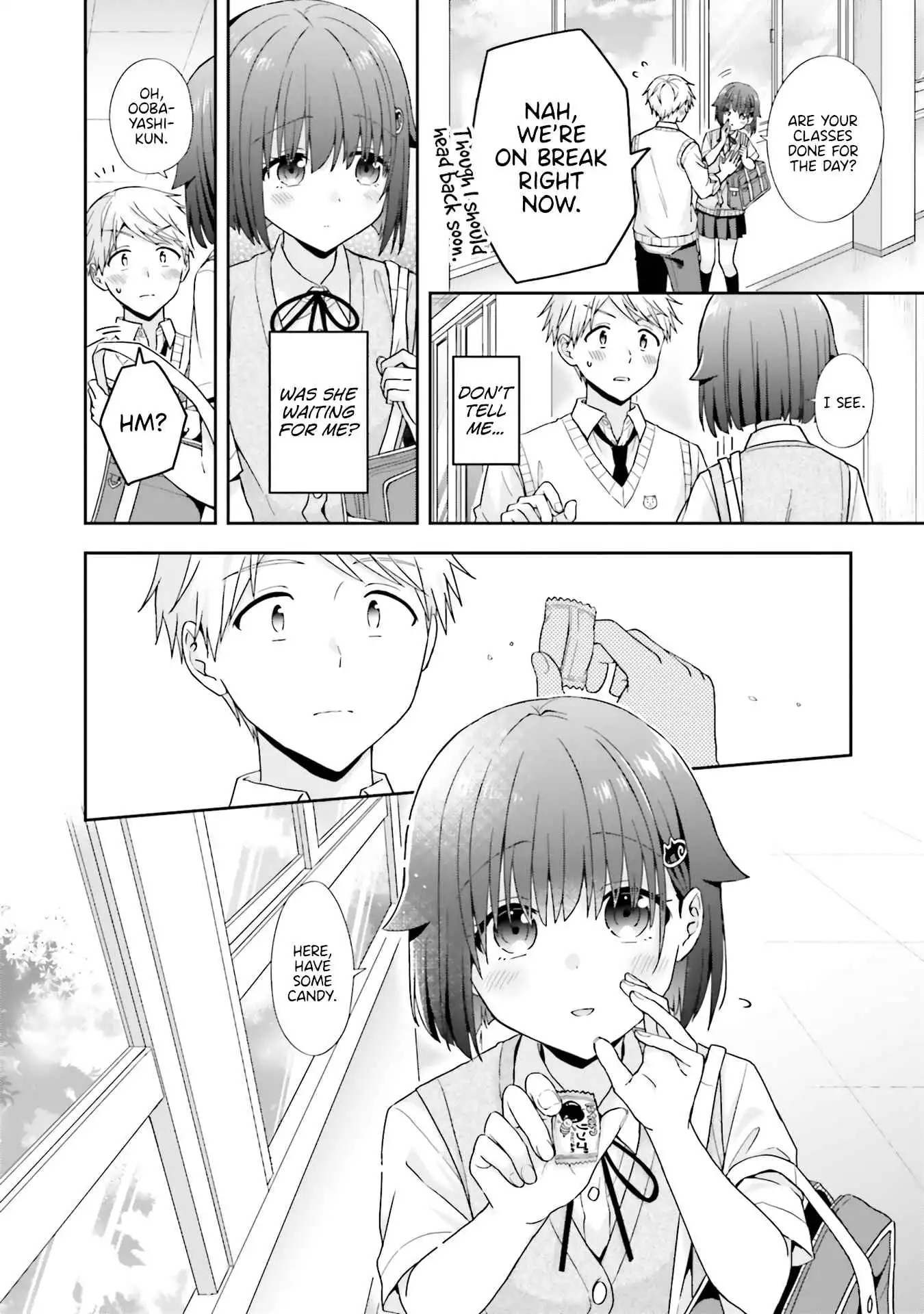 The Quiet Komori-san and the Loud Oobayashi-kun Chapter 42