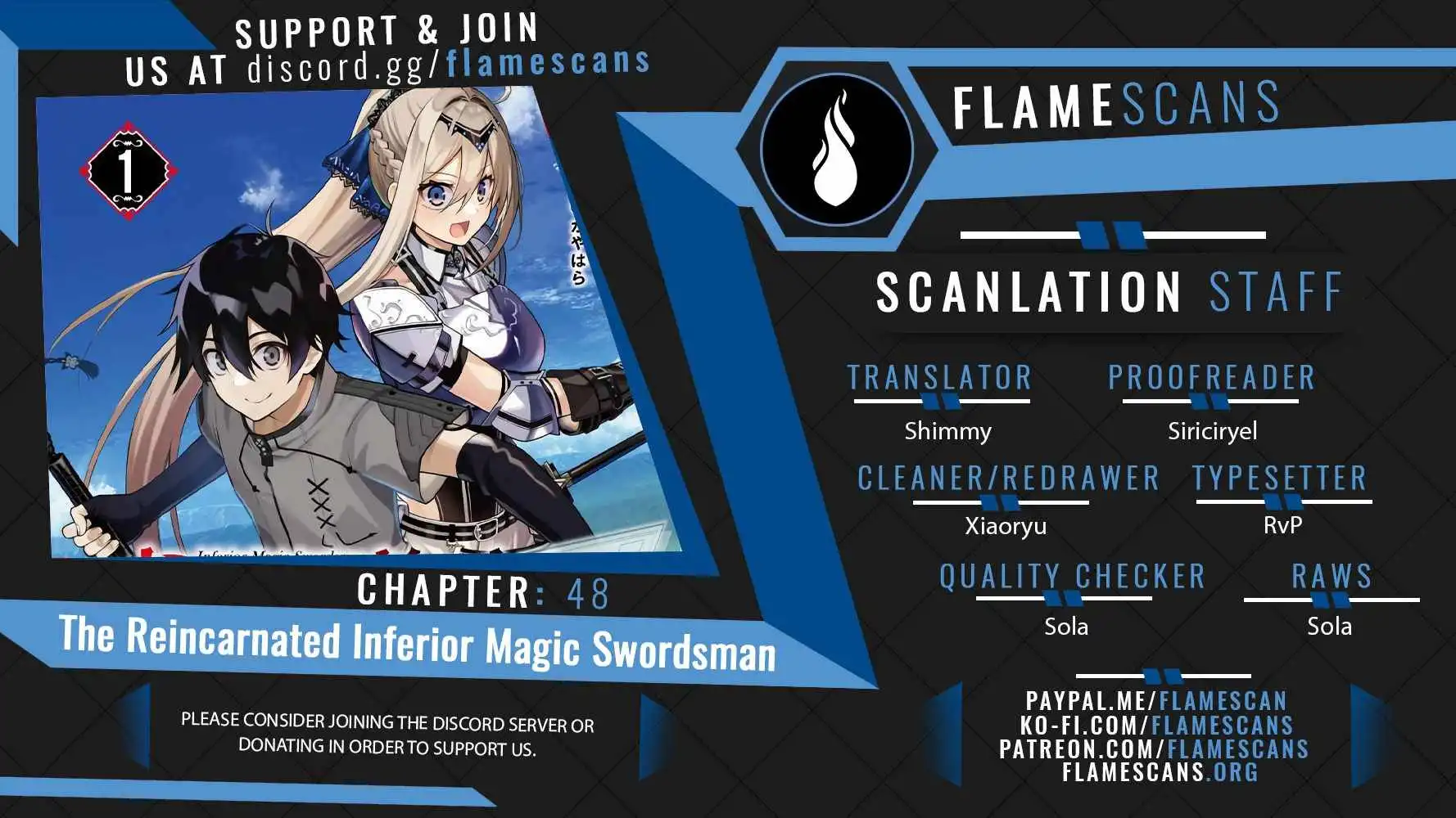 The Reincarnated Inferior Magic Swordsman Chapter 48