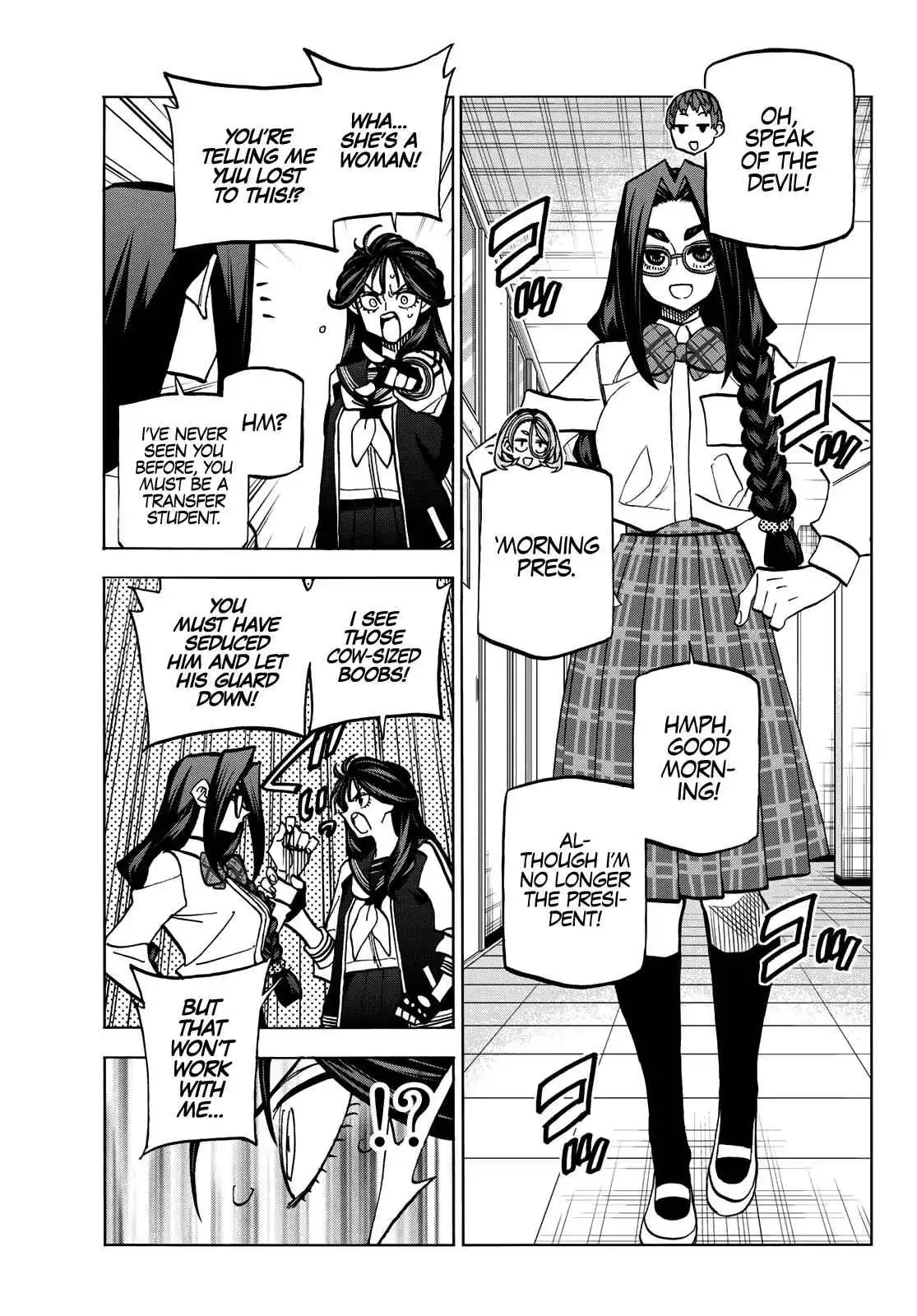 The Story Between a Dumb Prefect and a High School Girl with an Inappropriate Skirt Lengt Chapter 37