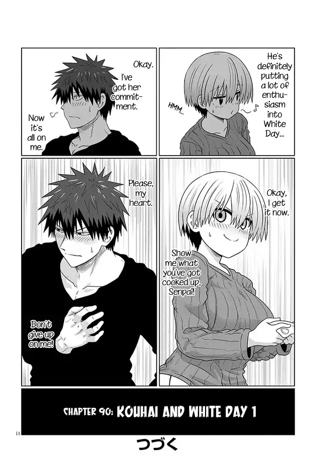 Uzaki-chan wa Asobitai! Chapter 90