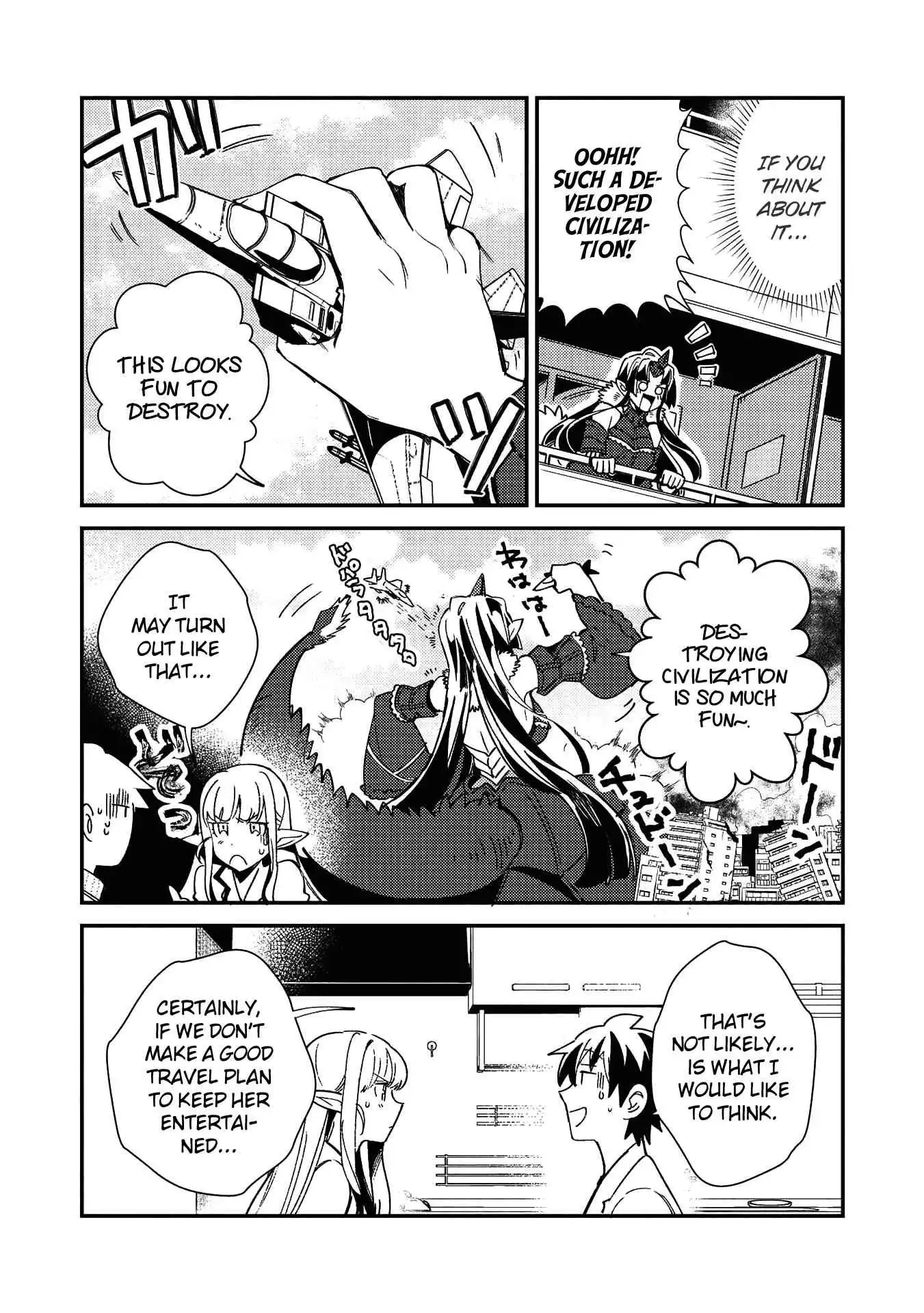 Welcome to Japan, Elf-san! Chapter 23