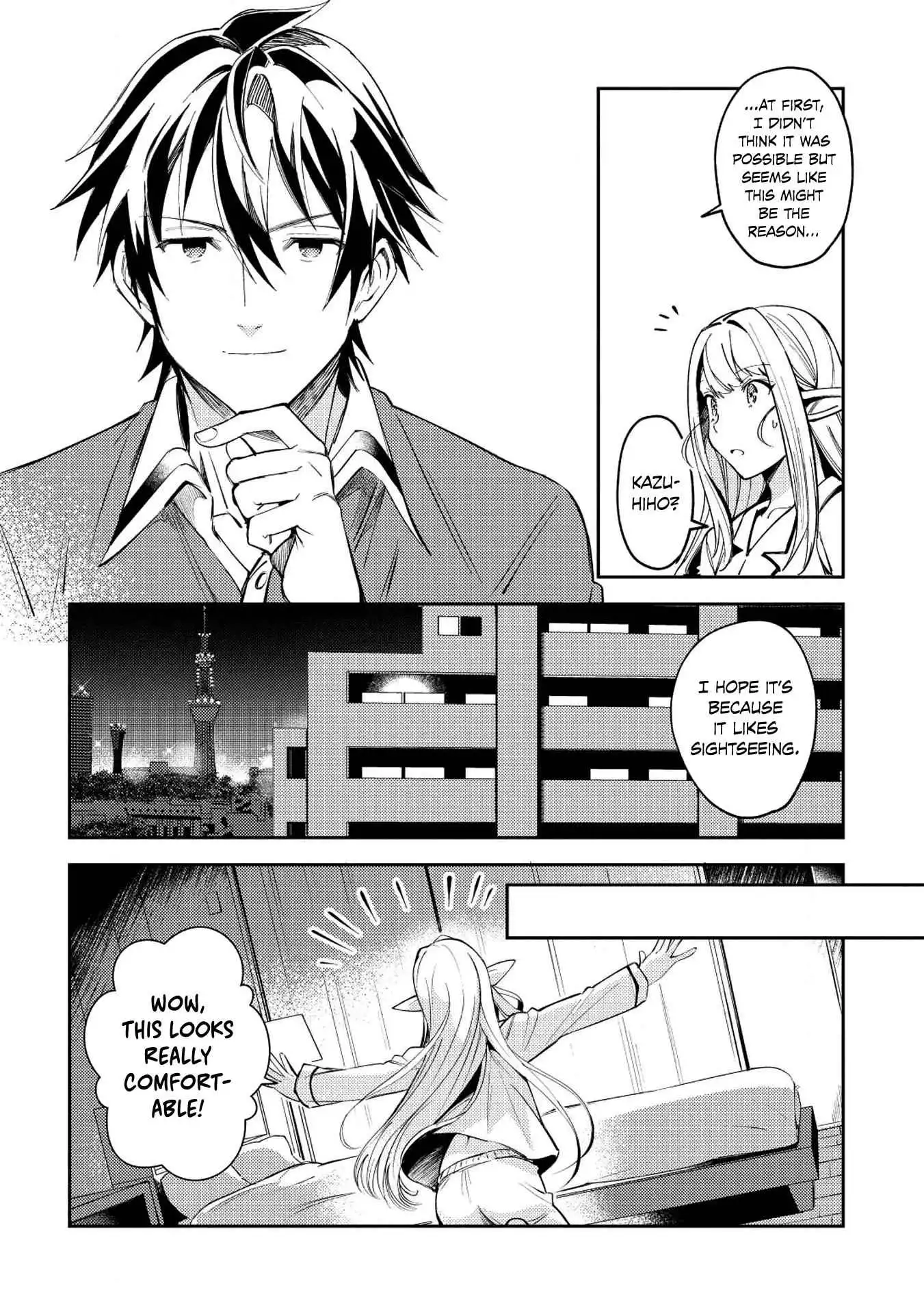 Welcome to Japan, Elf-san! Chapter 4