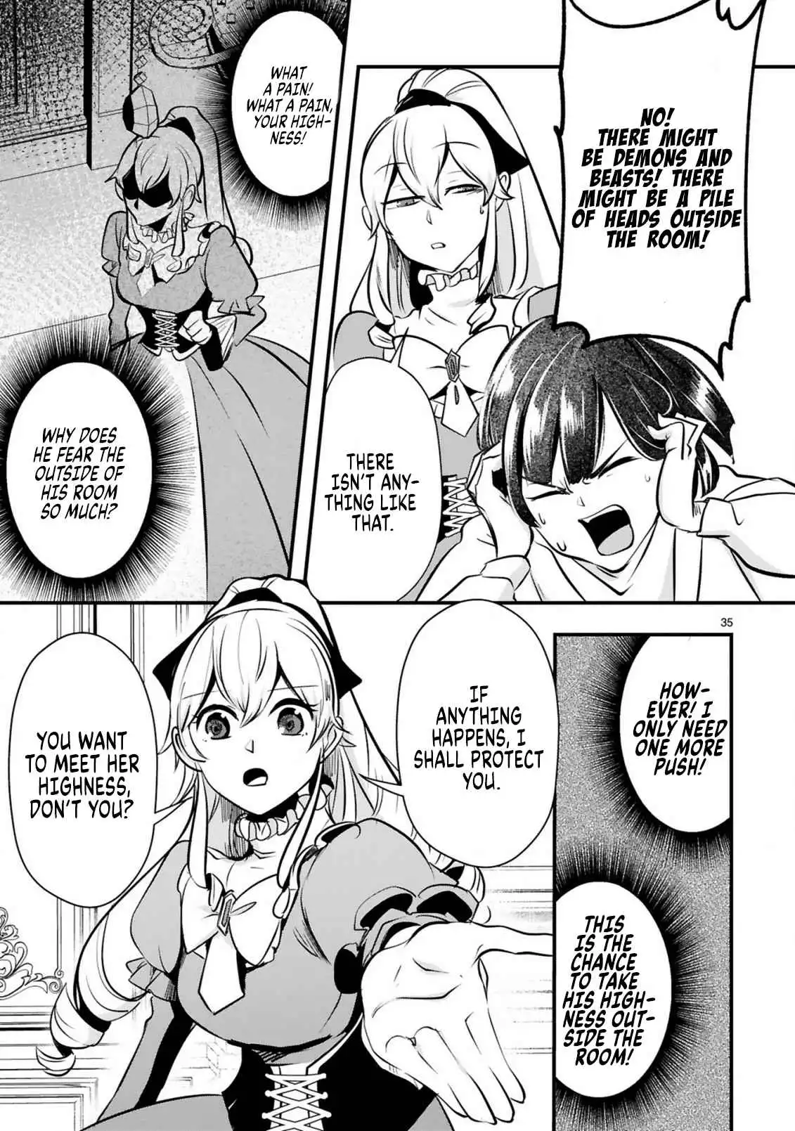 Zense Akuyaku datta Reijou ga, Hikikomori no Choukyou wo Makasaremashita Chapter 1