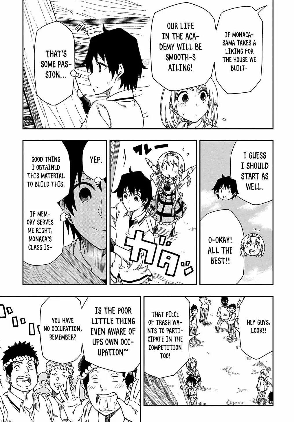 iyoubinbou, Jou wo Tateru - Kaitaku Gakuen no Rettousei na no ni, Joukyuu-shoku no Skill to Mahou ga Subete Tsukaemasu Chapter 2